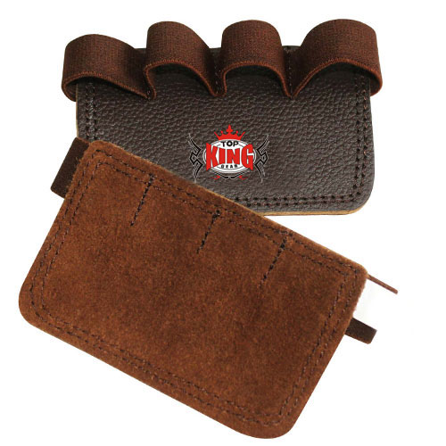 TOP KING GEAR LEATHER CROSS FIT GYM  HAND GRIPS