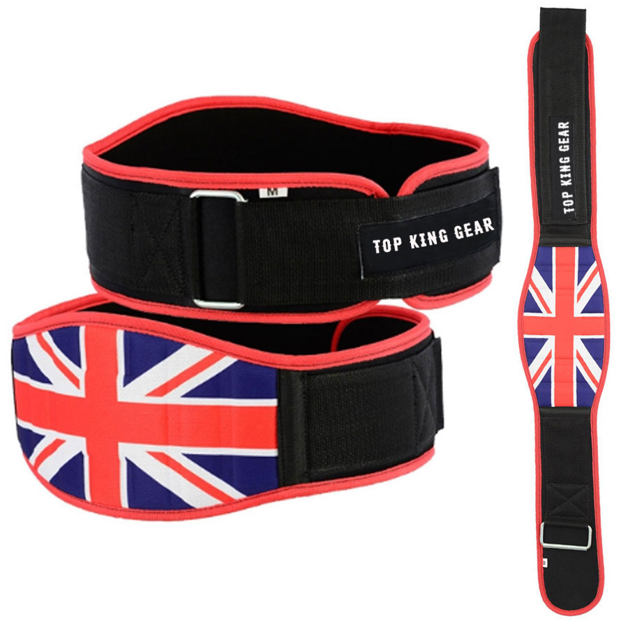 UK Flagged Weight Lifting Training Belt