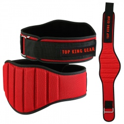 Weight Lifting Training Belt Red