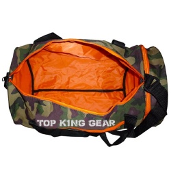 CAMOUFLAGE BARRELL GYM BAG