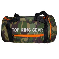 CAMOUFLAGE BARRELL GYM BAG