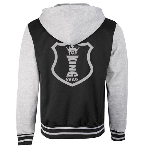 Men's Hoodie Style Baseball Varsity Jacket