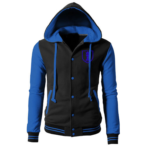 Women Hoodie Style Varsity Baseball Jacket