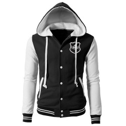 Women Hoodie Style Baseball Jacket