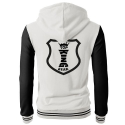 Women Hoodie Style Baseball Varsity Jacket