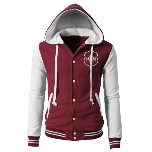 Women Hoodie Style Baseball Jacket