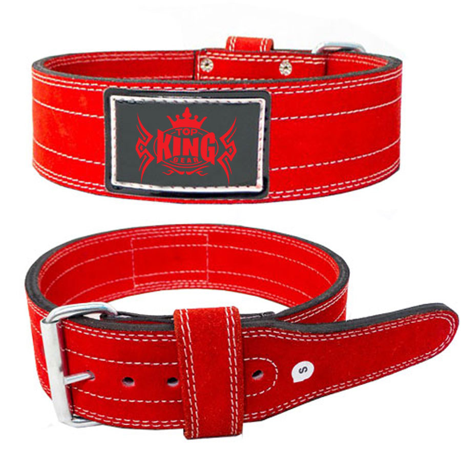 3 inch Suede Leather Power Lifting Belt