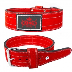 3 inch Suede Leather Power Lifting Belt