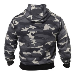 Camouflage Fleece Zip up Hoodie