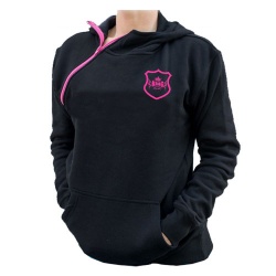 Women Shoulder Zip Hoodie