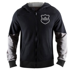 NEW TOP KING GEAR DESIGN HALF CUT CONTRAST SLEEVE HOODIE