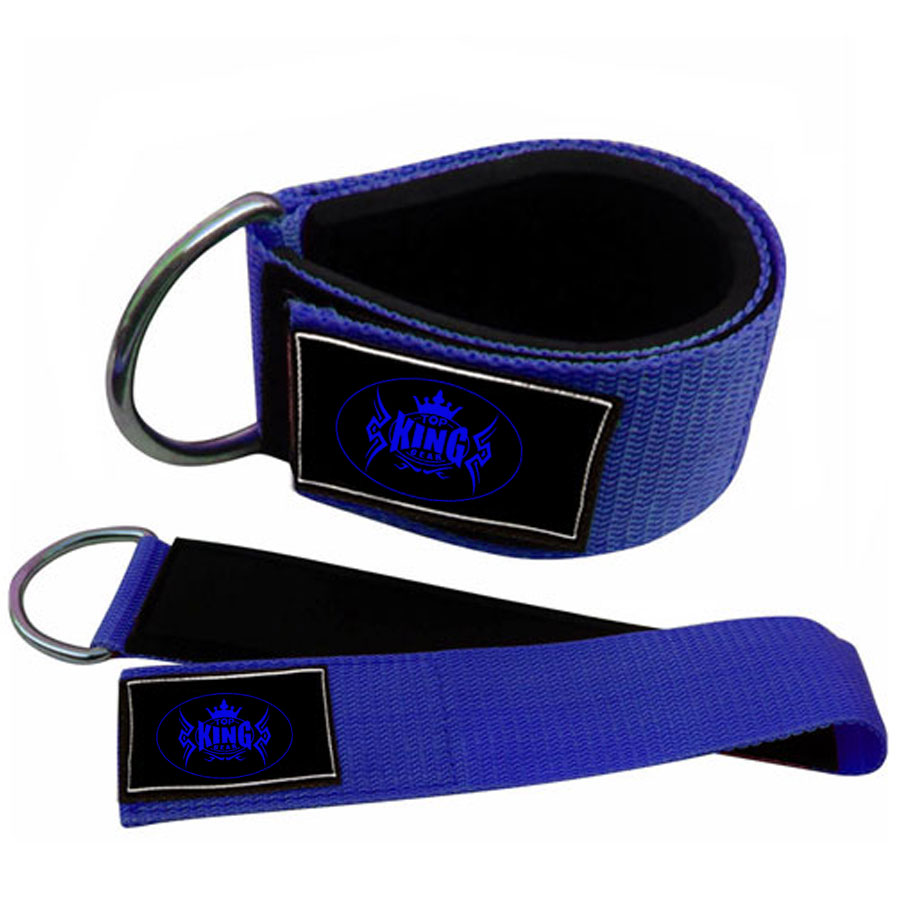 Weight Lifting Gym Cable Attachment Single D Ring Ankle Straps:-