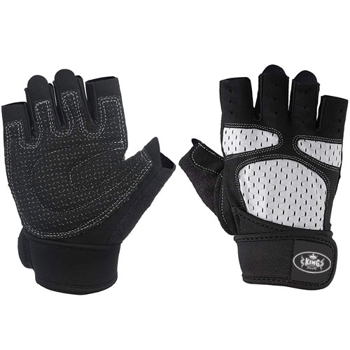 Weight Lifting Gloves with Wrist Wrap Support