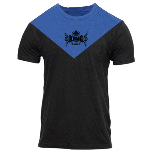 New TopKingGear Cotton Contrast V-Cut Panels T Shirt