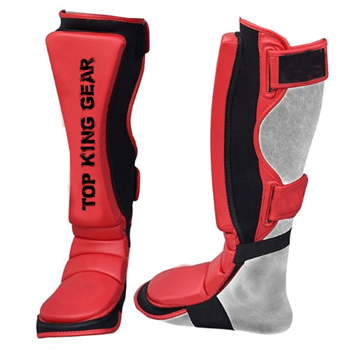 MMA COW HIDE LEATHER SHIN INSTEPS;-