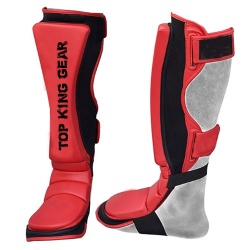 MMA COW HIDE LEATHER SHIN INSTEPS;-