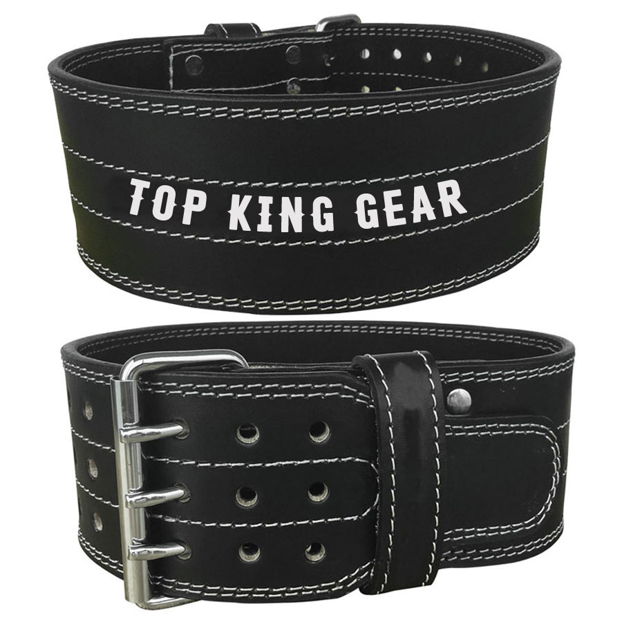  Best Quality Cowhide Leather Power Lifting Gym Belt:-