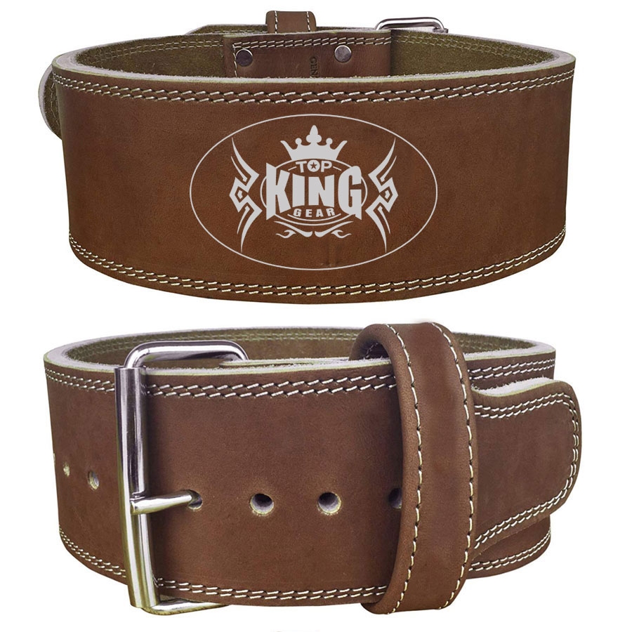4 Inches Single Prong Powerlifting Gym Belt:-