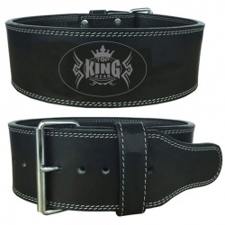 Cowhide Leather Single Prong Powerlifting  Belt:-