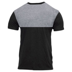 New TopKingGear Men Cotton Contrast Panels T Shirt:-