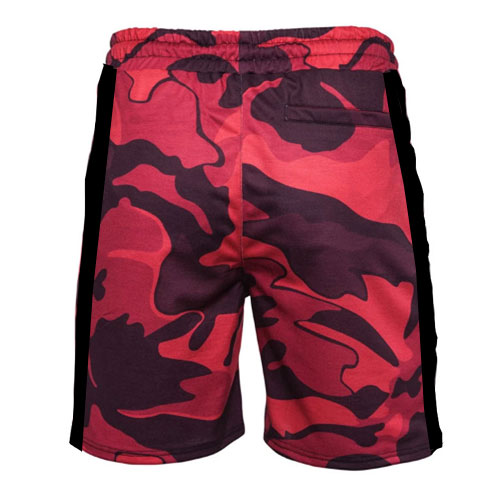 CAMOUFLAGE ACTIVE POLY MESH SHORTS:-