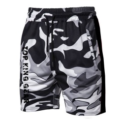 CAMOUFLAGE ACTIVE POLY MESH SHORTS:-