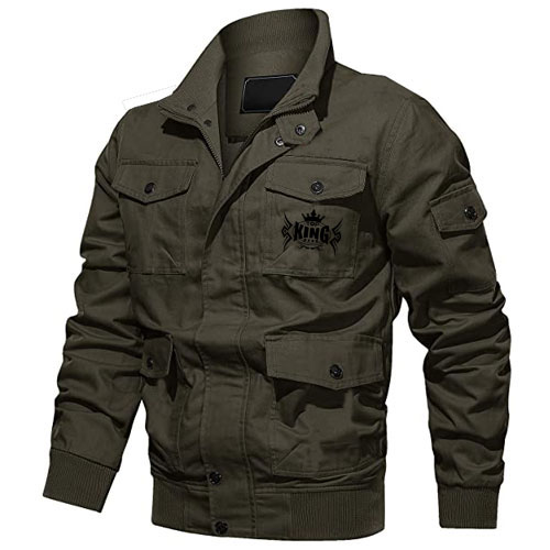 Men's Casual Denim Jean Jacket:-