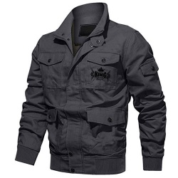 Men's Casual Denim Jean Jacket:-