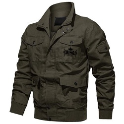 Men's Casual Denim Jean Jacket:-