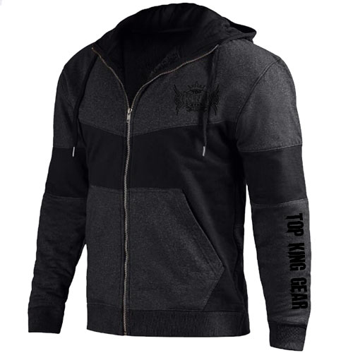 Top King Gear New Panels Design Hoodie:-