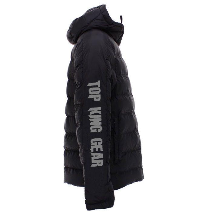 Men Hooded Bomber Jacket:-