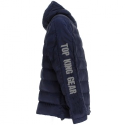Men Hooded Bomber Jacket:-