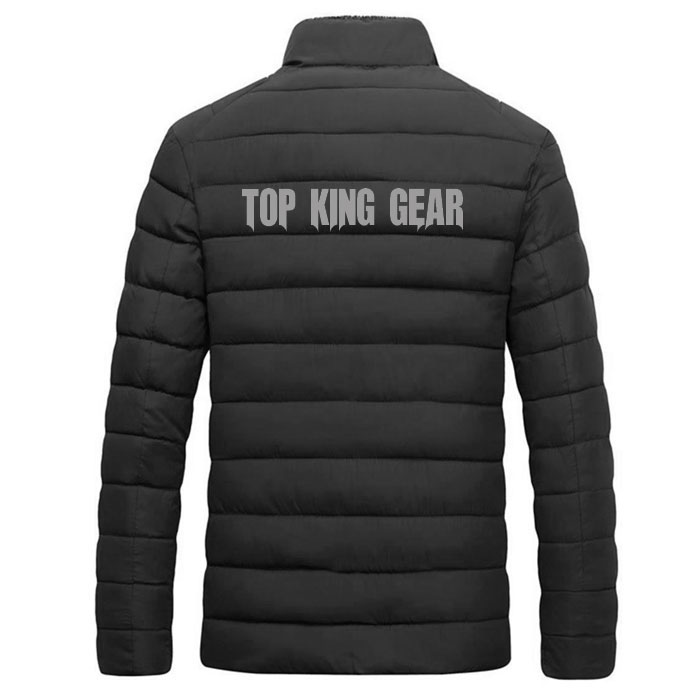 Men Stand Collar Bomber Jacket:-