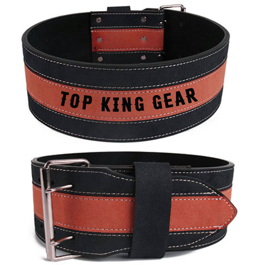 Heavy Duty Leather Power Lifting Gym Belt:-