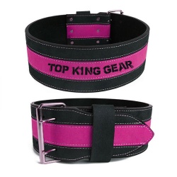 Heavy Duty Leather Power Lifting Gym Belt:-