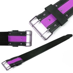 Heavy Duty Leather Power Lifting Gym Belt:-
