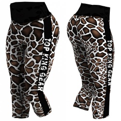 New TopKingGear Zarafa Design Capri Leggings:-
