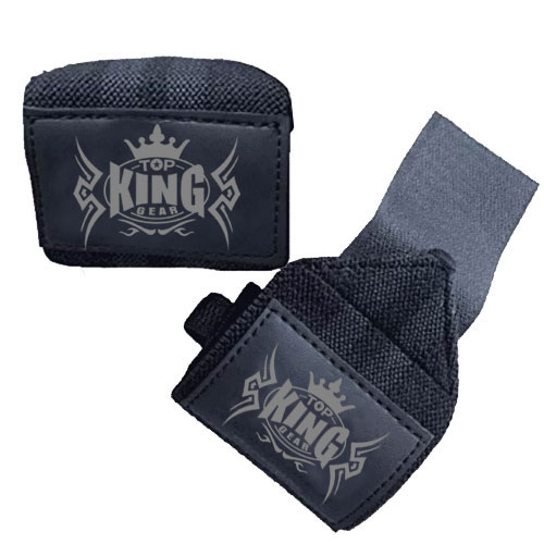  Black/ Grey Weightlifting Gym Wrist Wraps:-