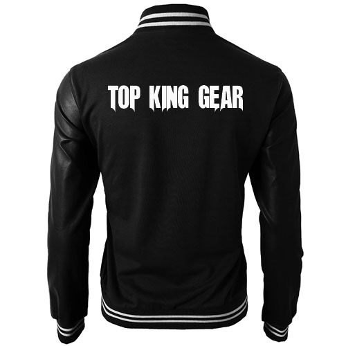 Men Slim Fit Varsity Baseball Bomber Jacket:-