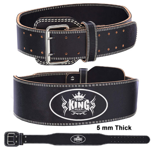 Weight Lifting Leather Gym Belt