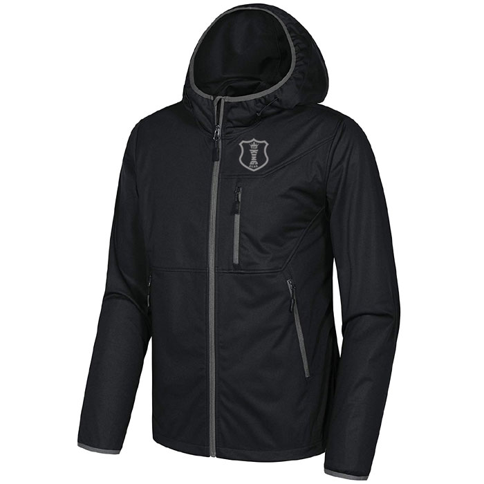 Men Hoodie Softshell Jacket:-