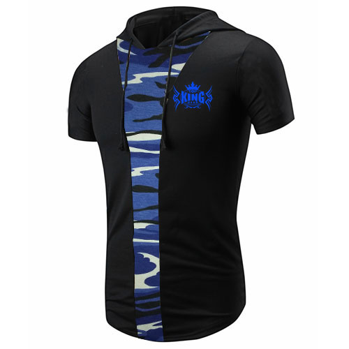 New Camouflage Panel Hooded T Shirts:-