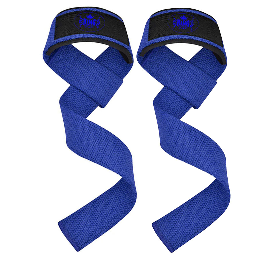 Blue Weightlifting  Wrist Straps:-