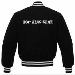 WOOL CONTRAST SLEEVES VARSITY JACKETS:-  