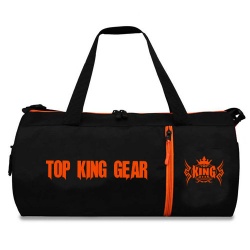 BLACK SPORTS DUFFEL GYM BAG:-