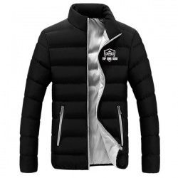 Men Quilted Winter Puffer Jacket:-