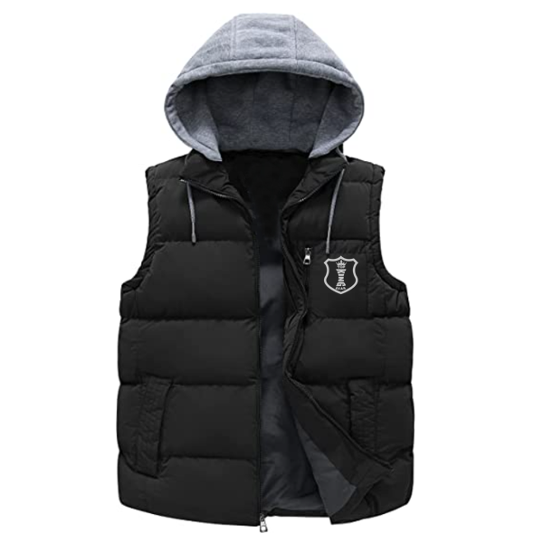 Men Quilted Winter Vest Puffer Jacket:-