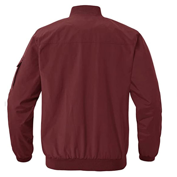 Men Windproof Bomber Jacket:-