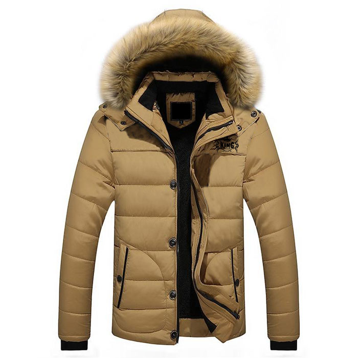 Men Hooded Bomber Jacket:-