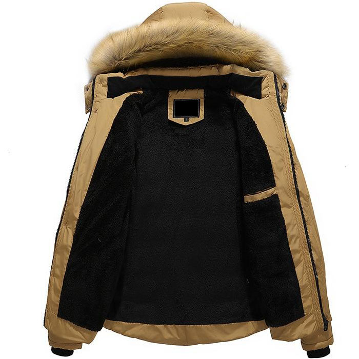 Men Hooded Bomber Jacket:-
